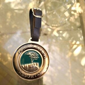 Pebble Beach Golf Bag Tag